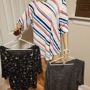 APT 9 pull over blouses - bundled